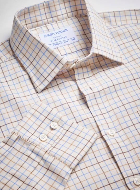 Men's Tattersall Check Country Shirts | Joseph Turner