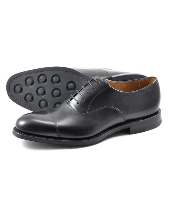 Mens Black Hi Shine Lace Up Loake Shoes UK 6.5-11 200B 