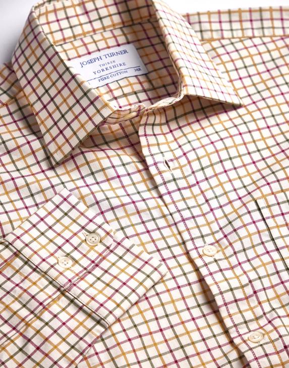 Champion Tattersall Shirts Check Polycotton Country Hunting Shooting PACK OF 3! 