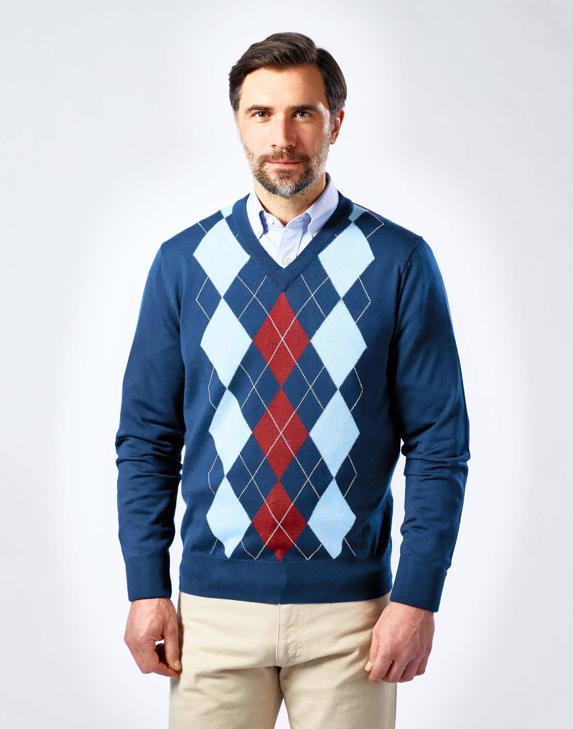 Men's Argyle Knitwear