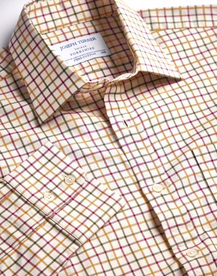 Men's Tattersall Check Country Shirts 