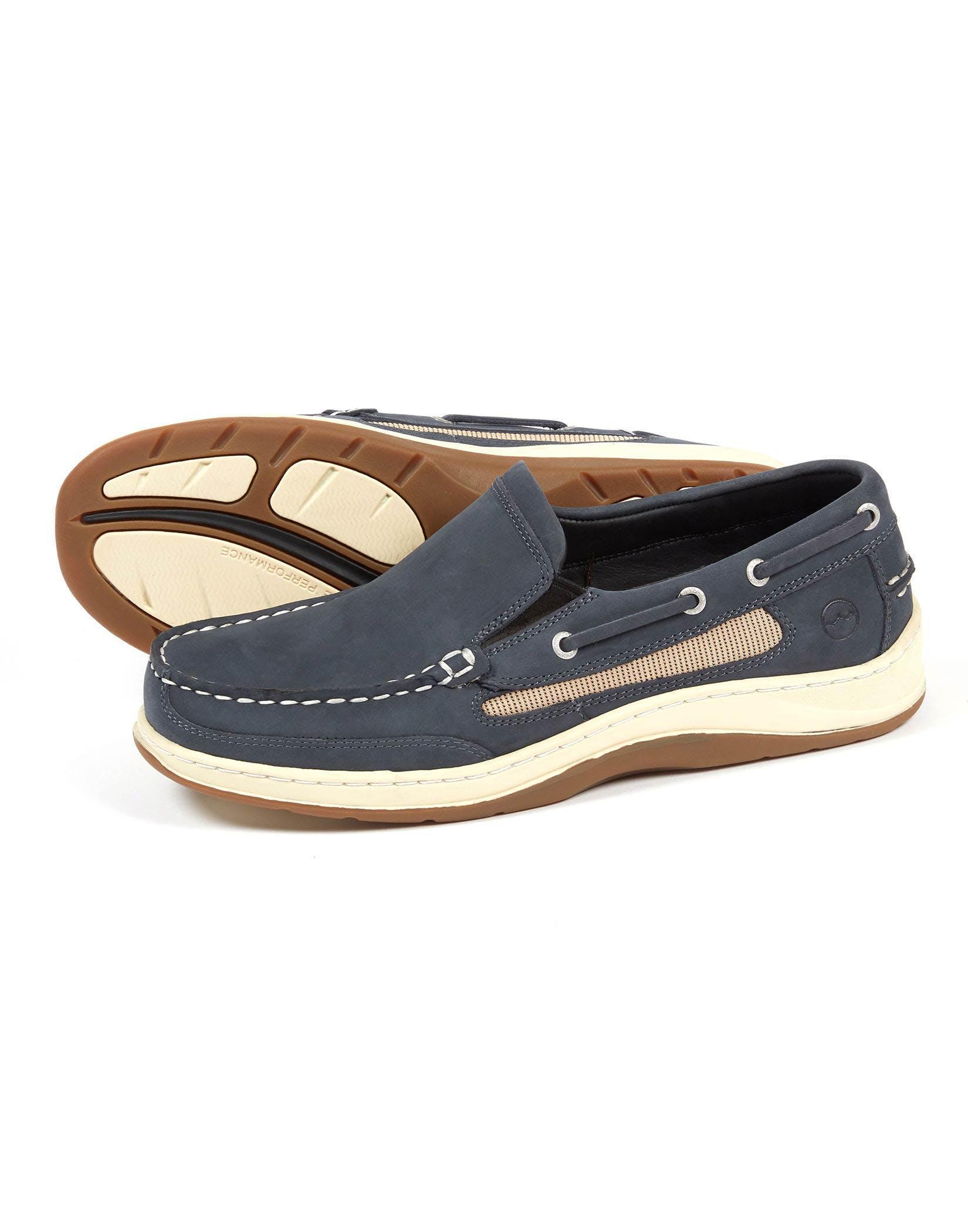 Largs Deck Shoes - Navy