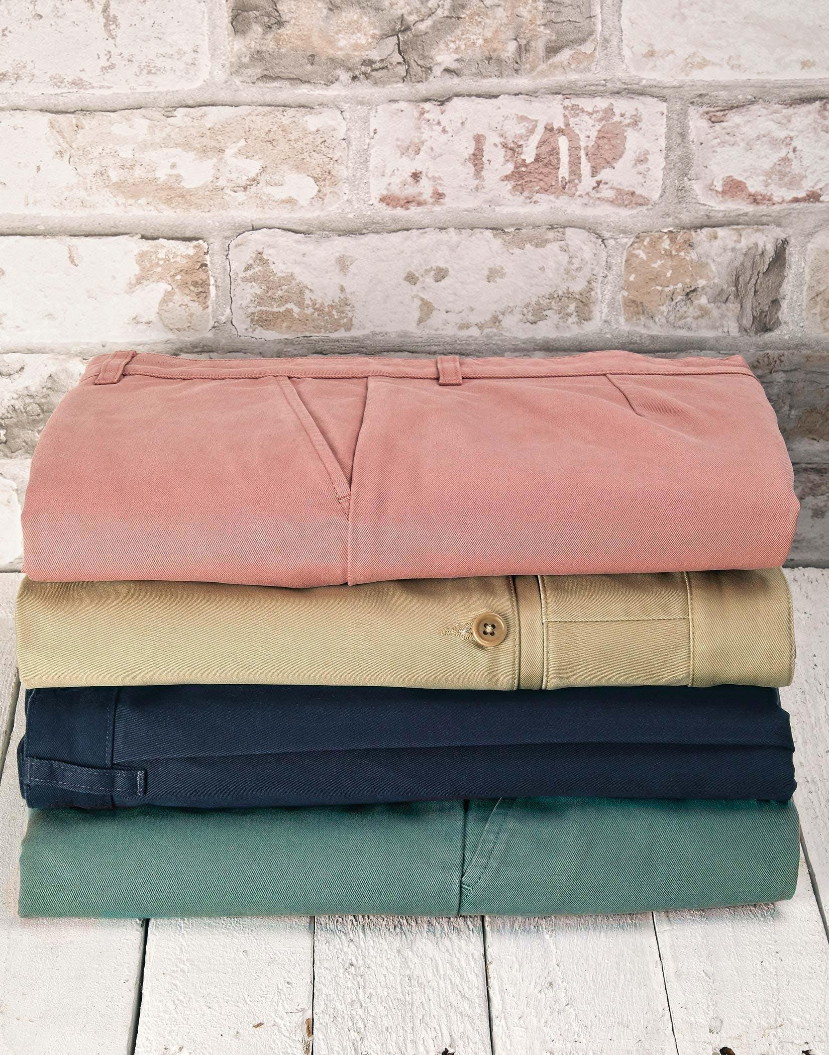Pleated Front Chinos