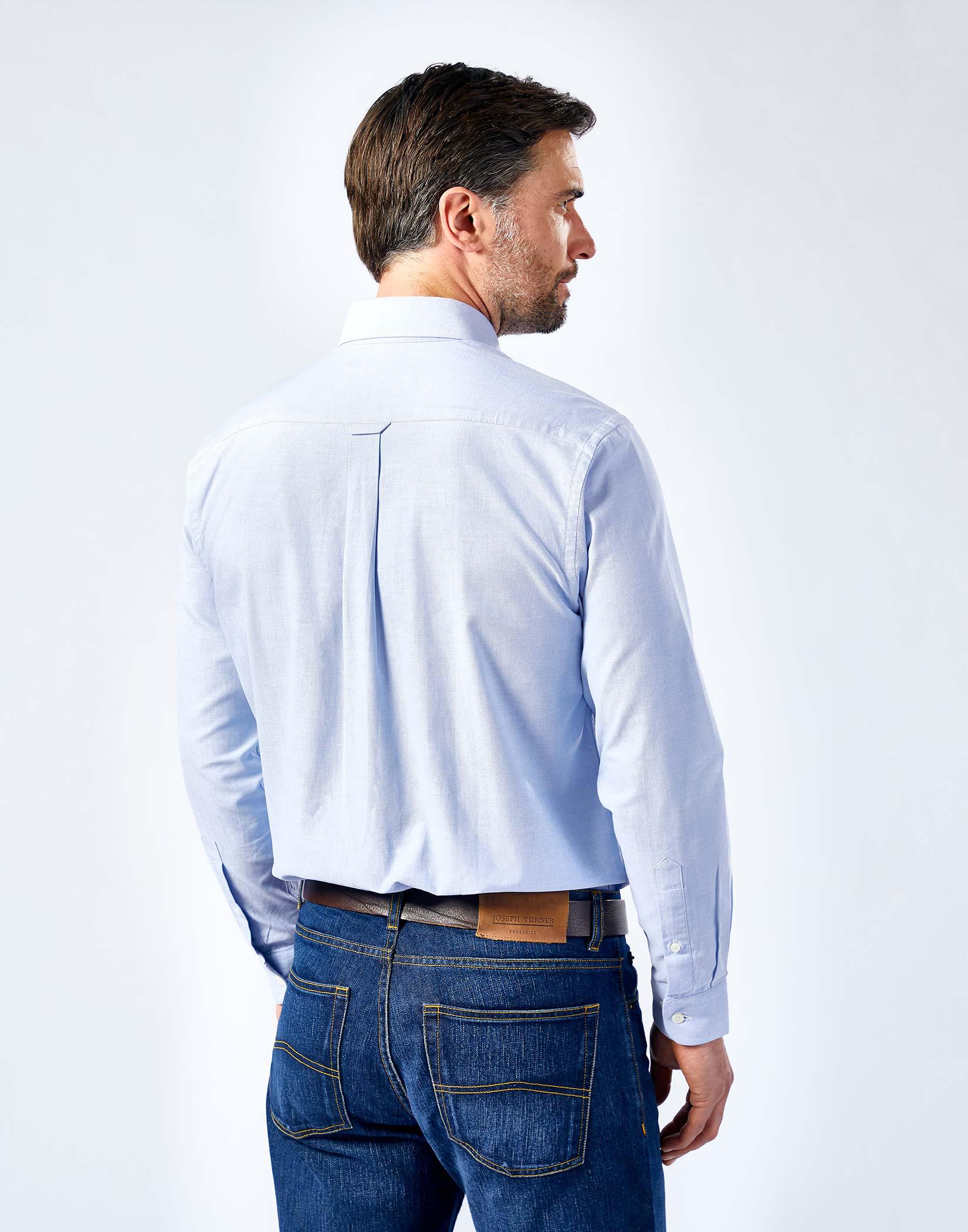 Button Down Oxford Shirt - Blue
