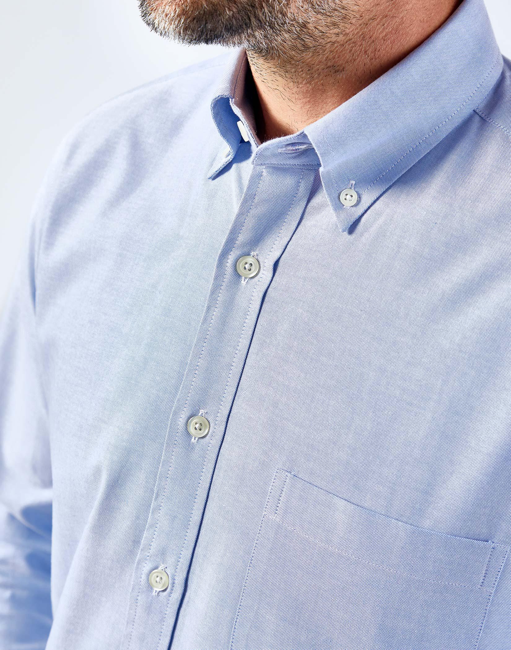 Button Down Oxford Shirt - Blue