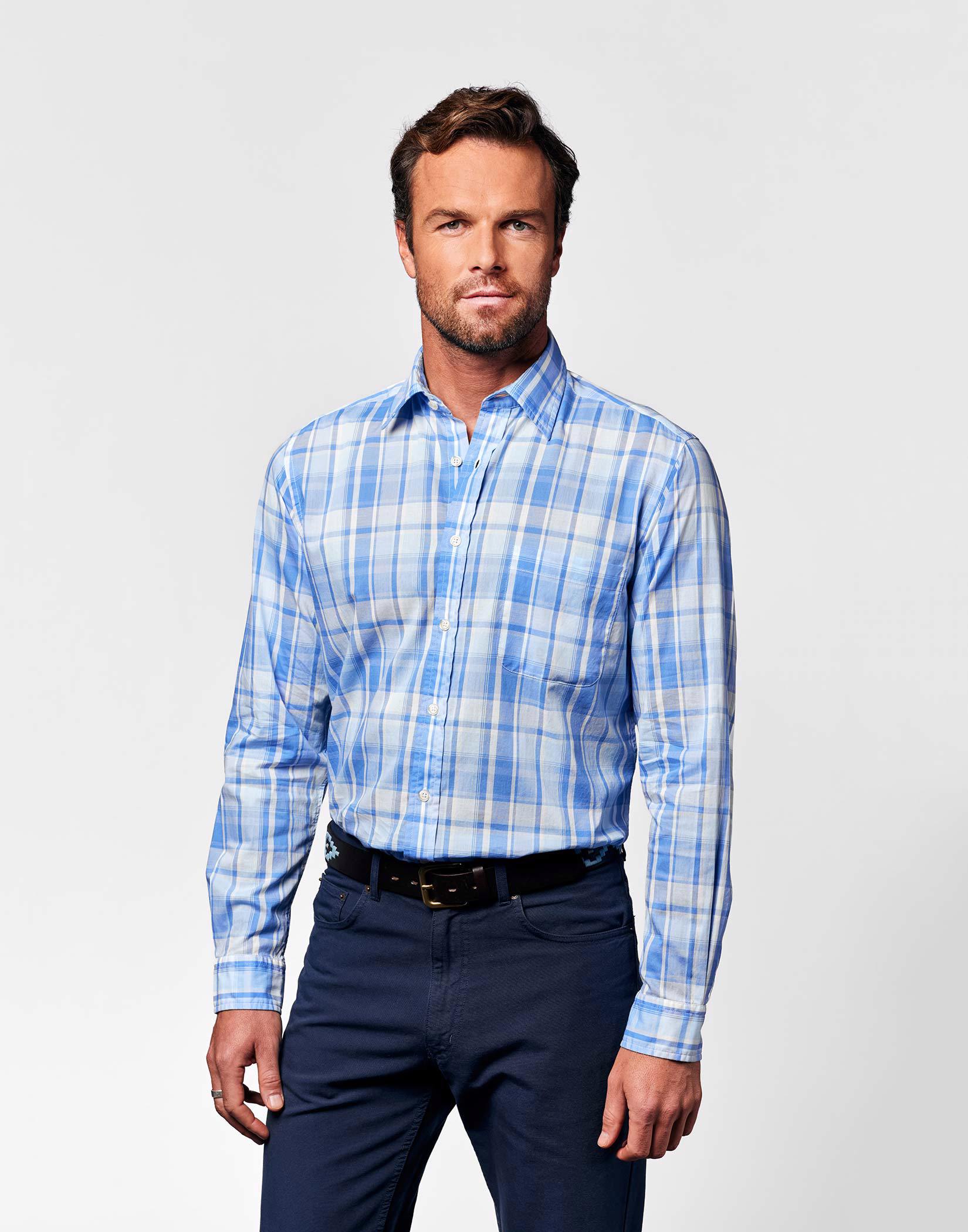 Weekend Shirt Long Sleeve - Blue
