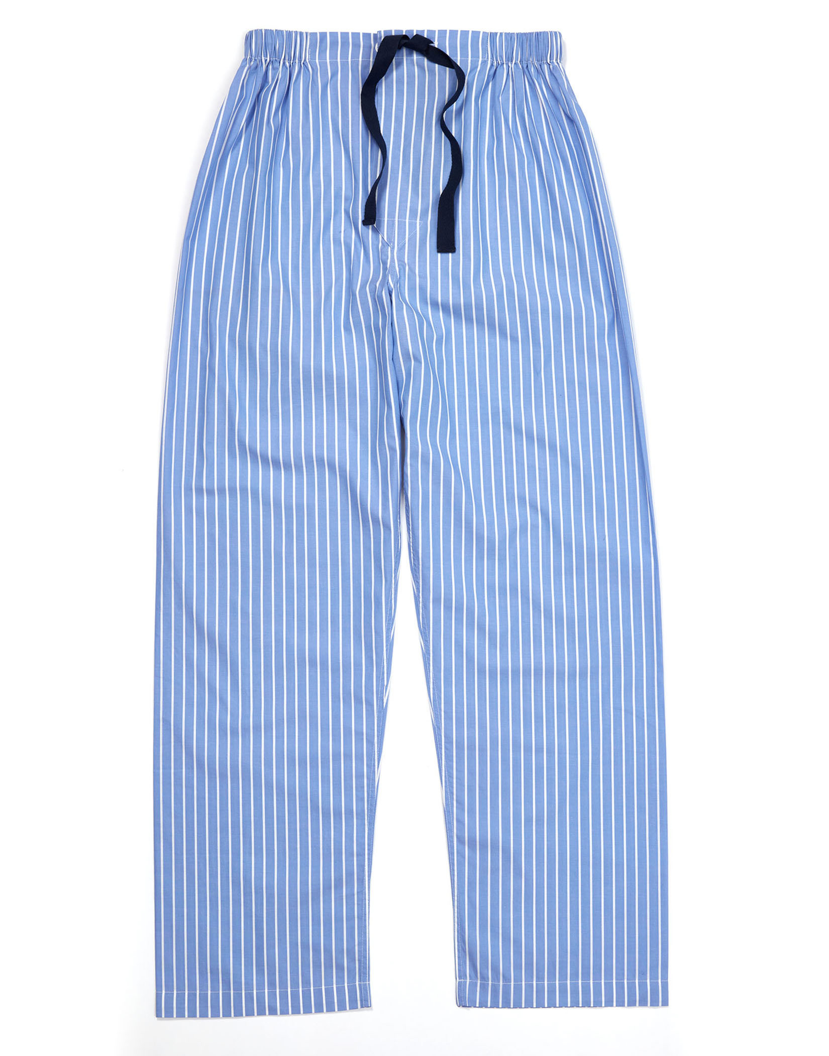Pyjama Bottoms - Blue/White Stripe (Fine)