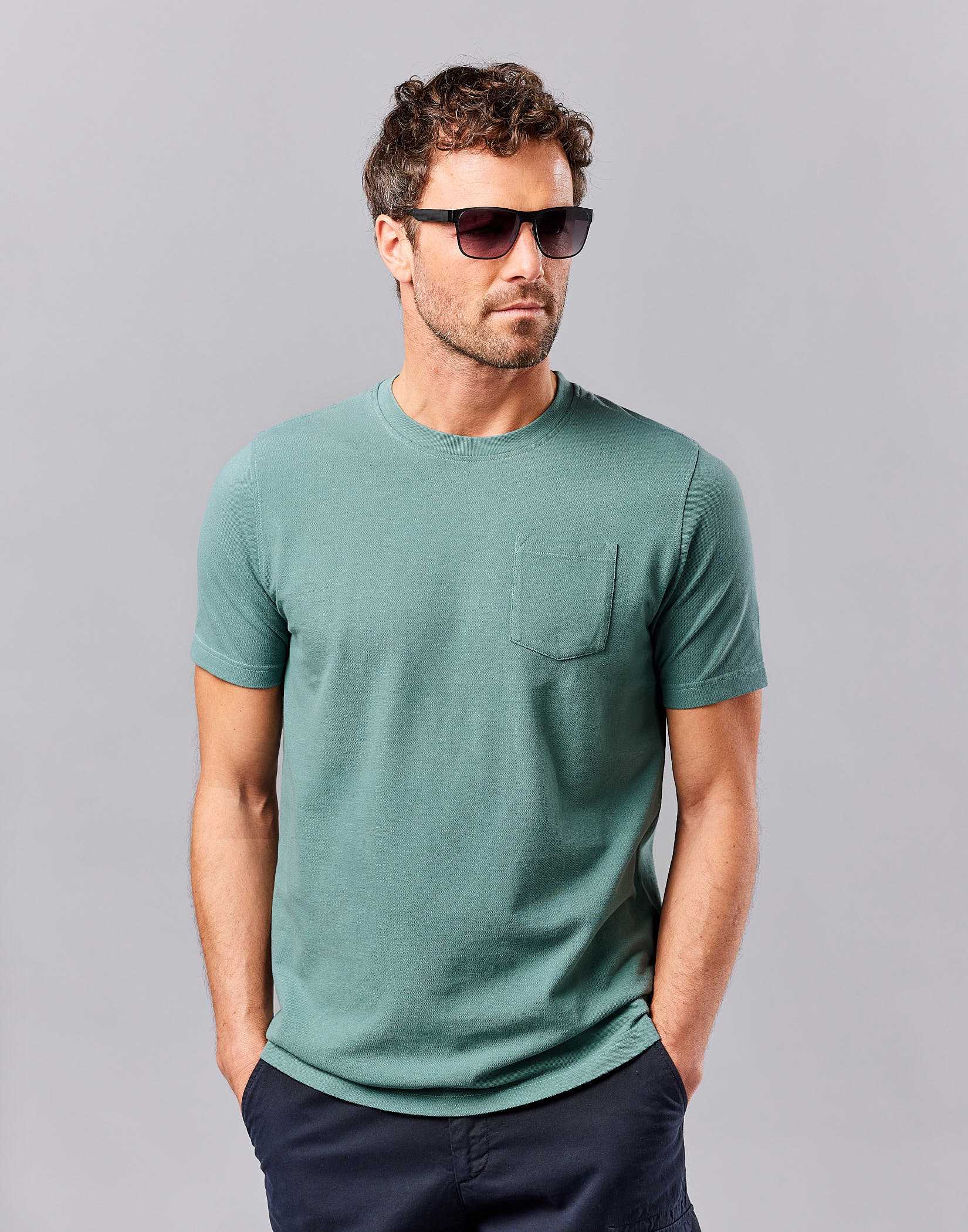 Pique T Shirt - Green