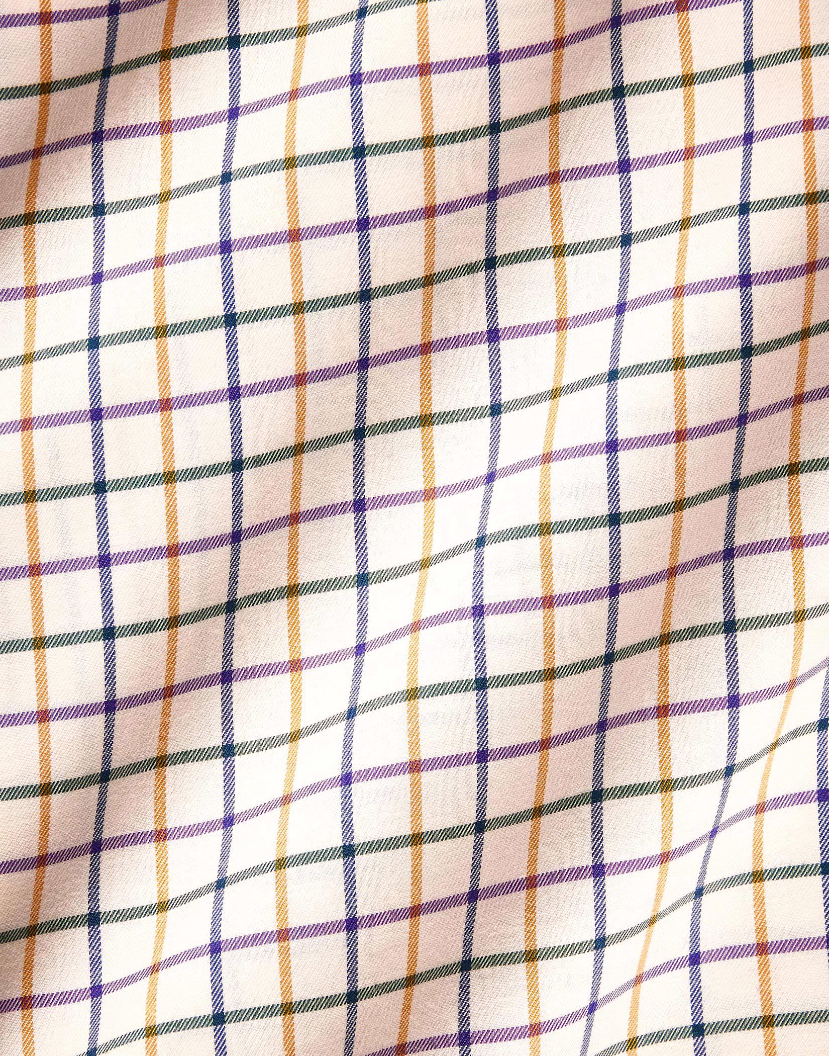 Green/Purple/Gold Country Check Shirt