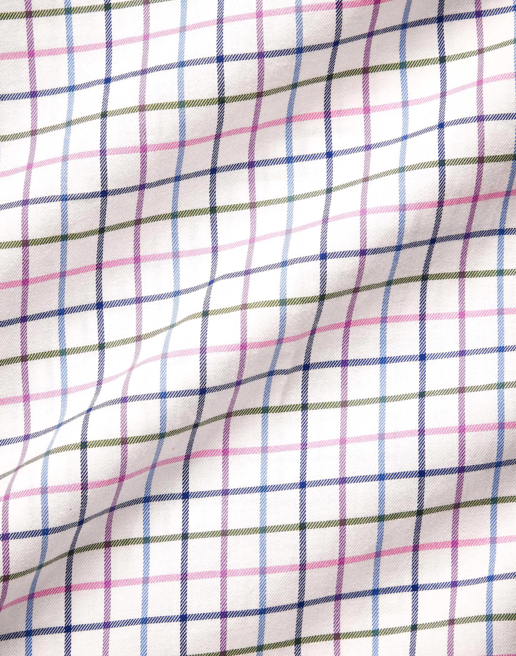 Purple/Pink/Green Country Check Shirt