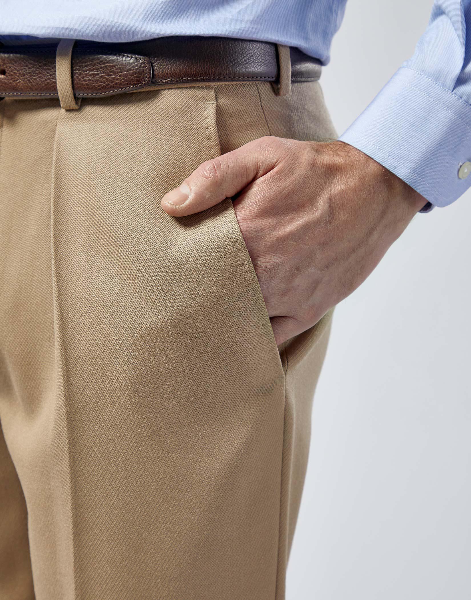 Cavalry Twill Trousers - Taupe