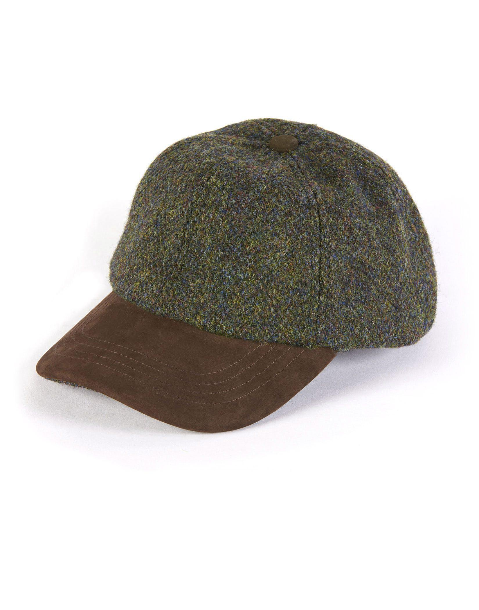 Peak Cap - Forest Green Tweed