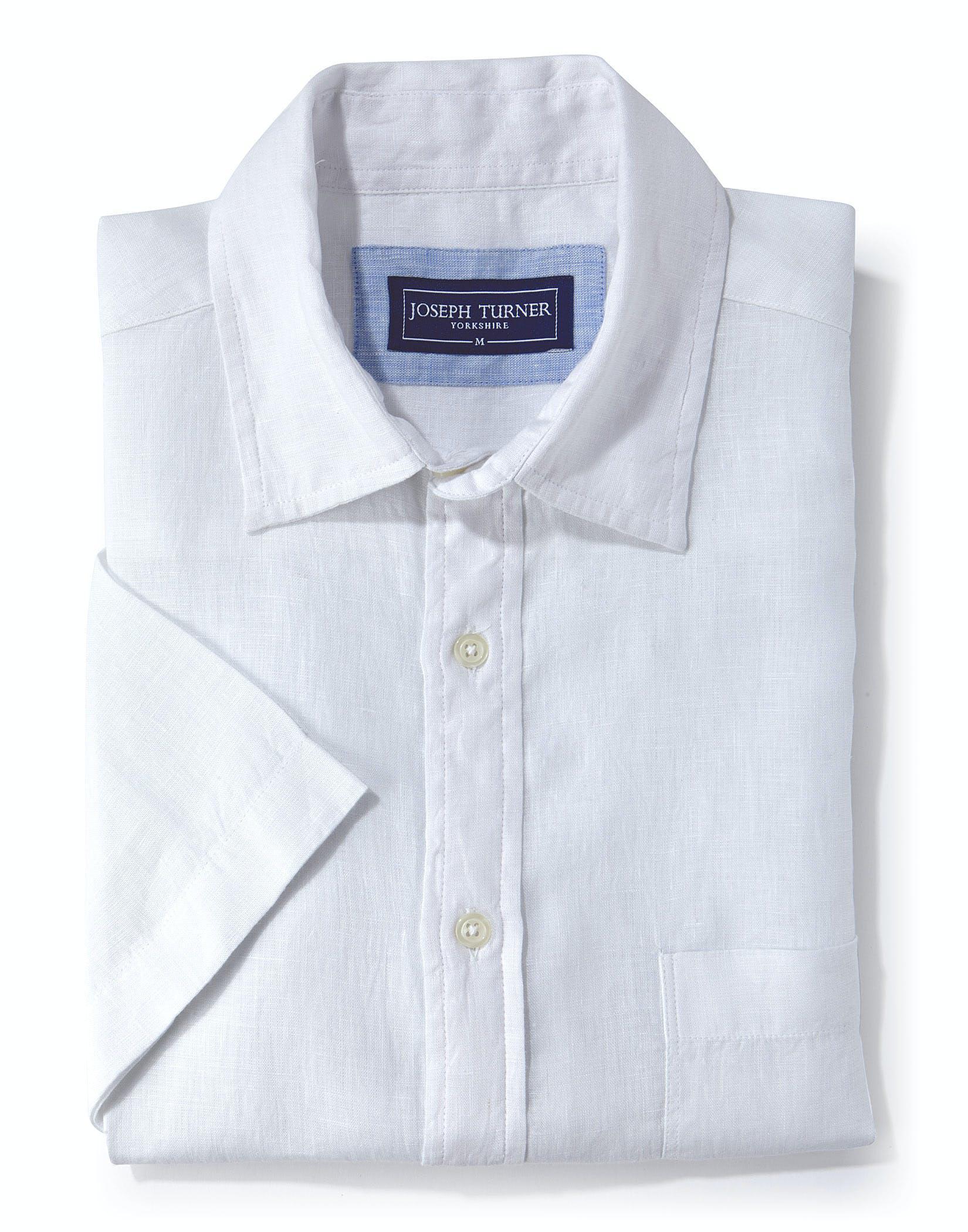 Joseph Turner Linen Shirt - Short Sleeve