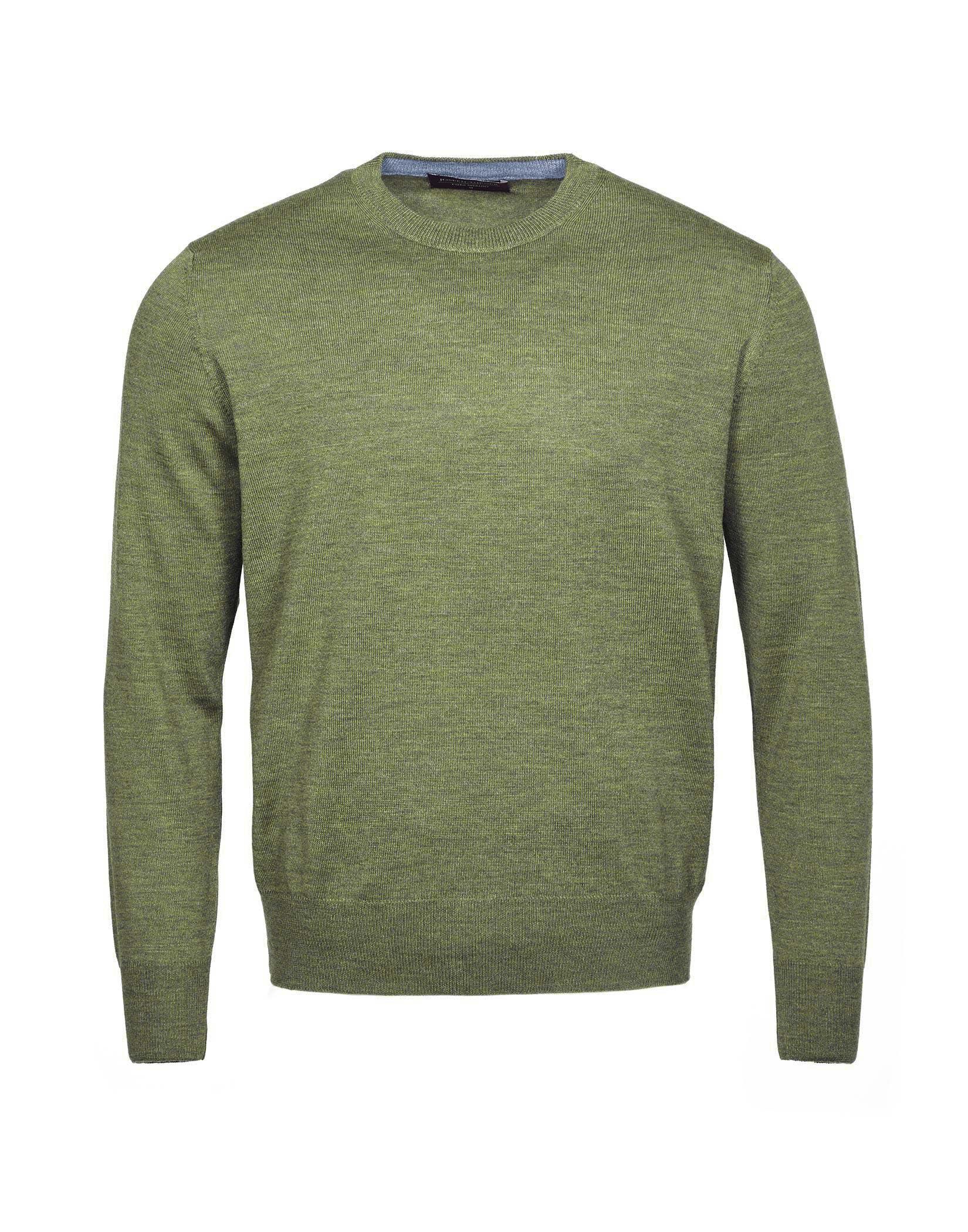 Merino Crew Neck - Green