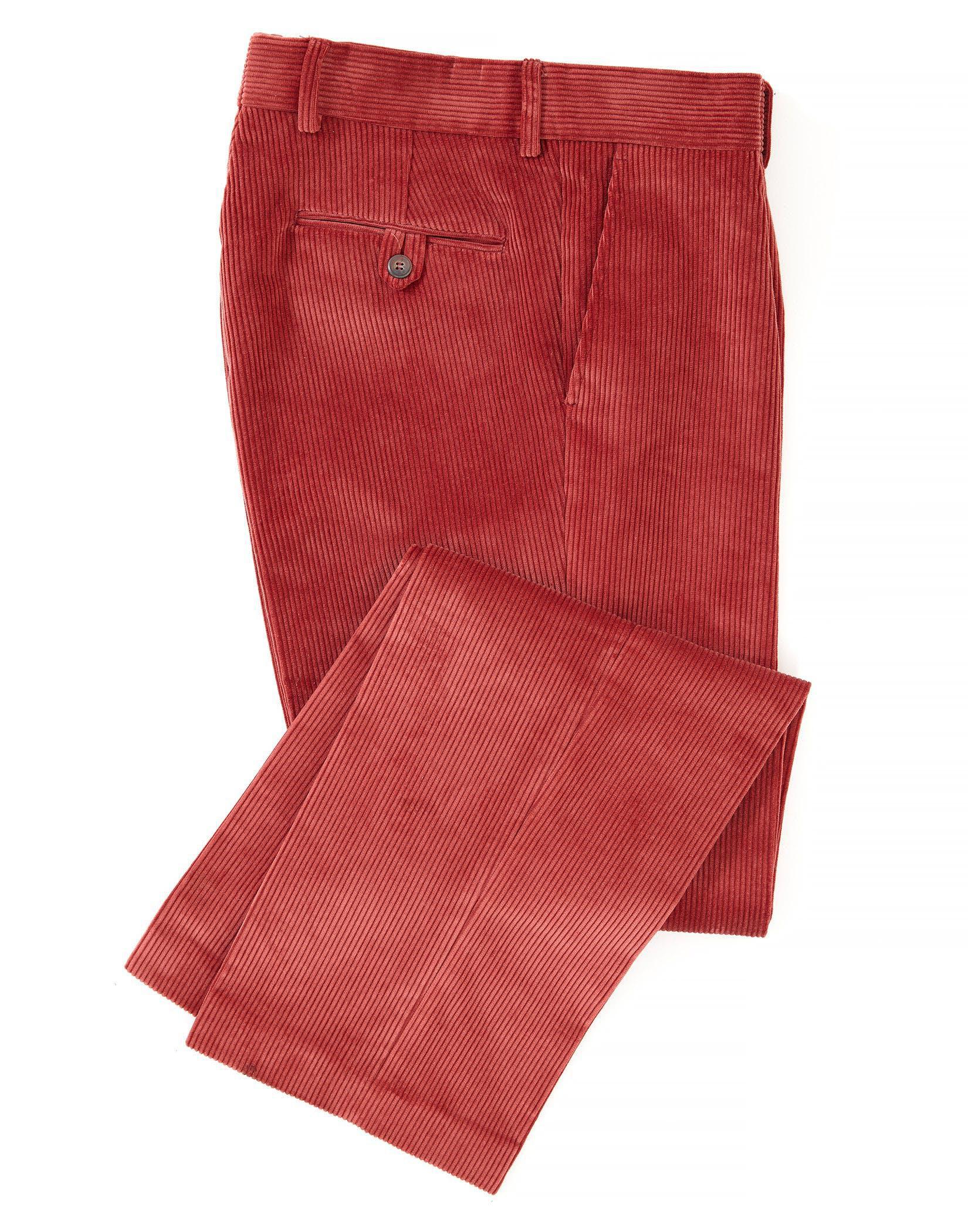 Buy Red Corduroy Pants Online In India  Etsy India
