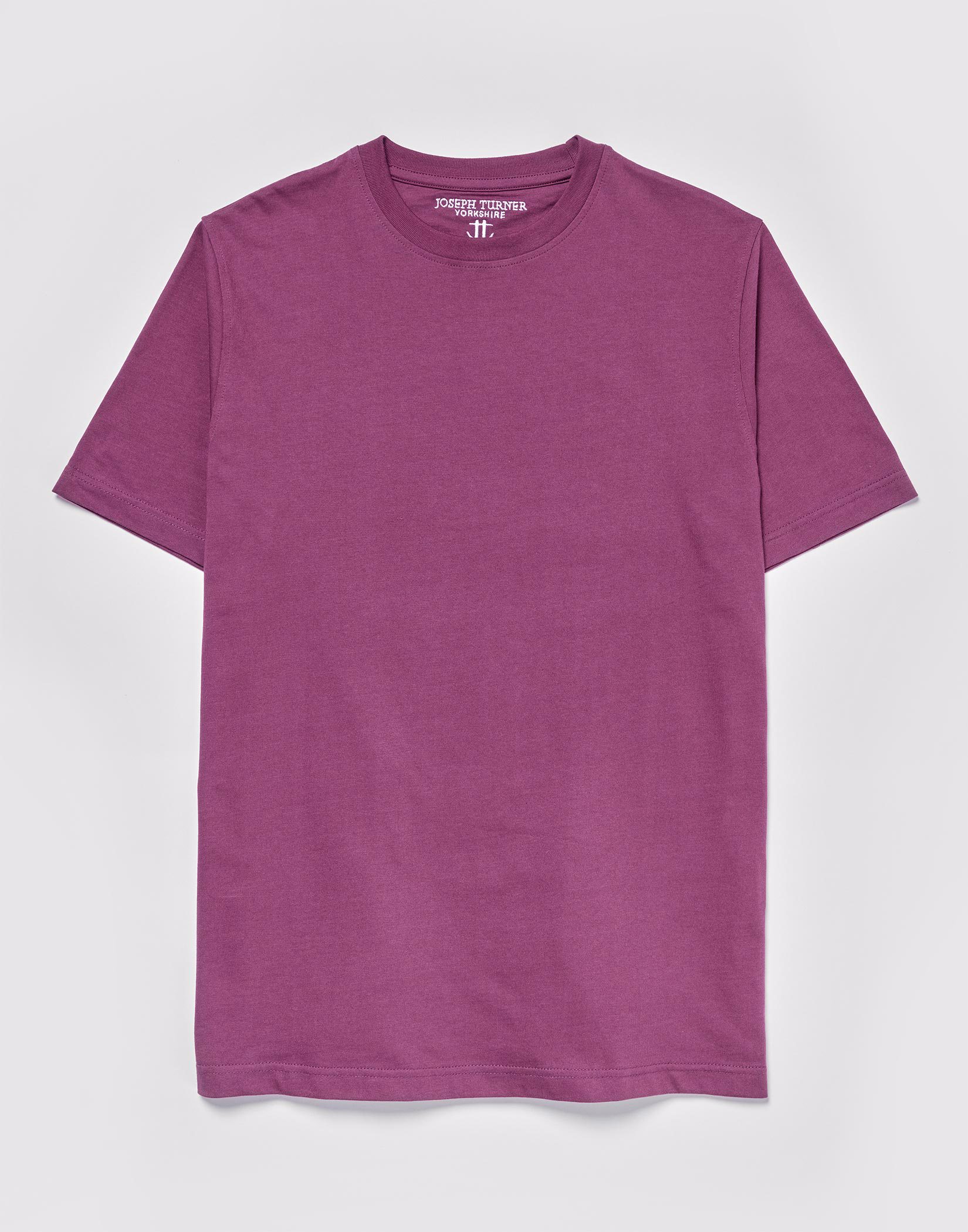 Cotton T Shirt Burgundy