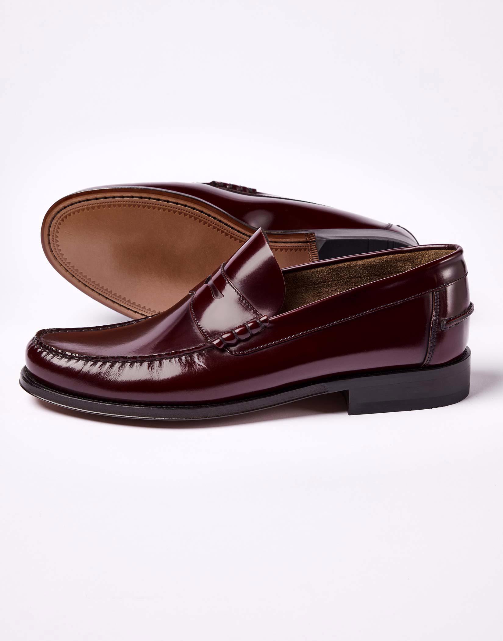 Princeton Loafers - Burgundy