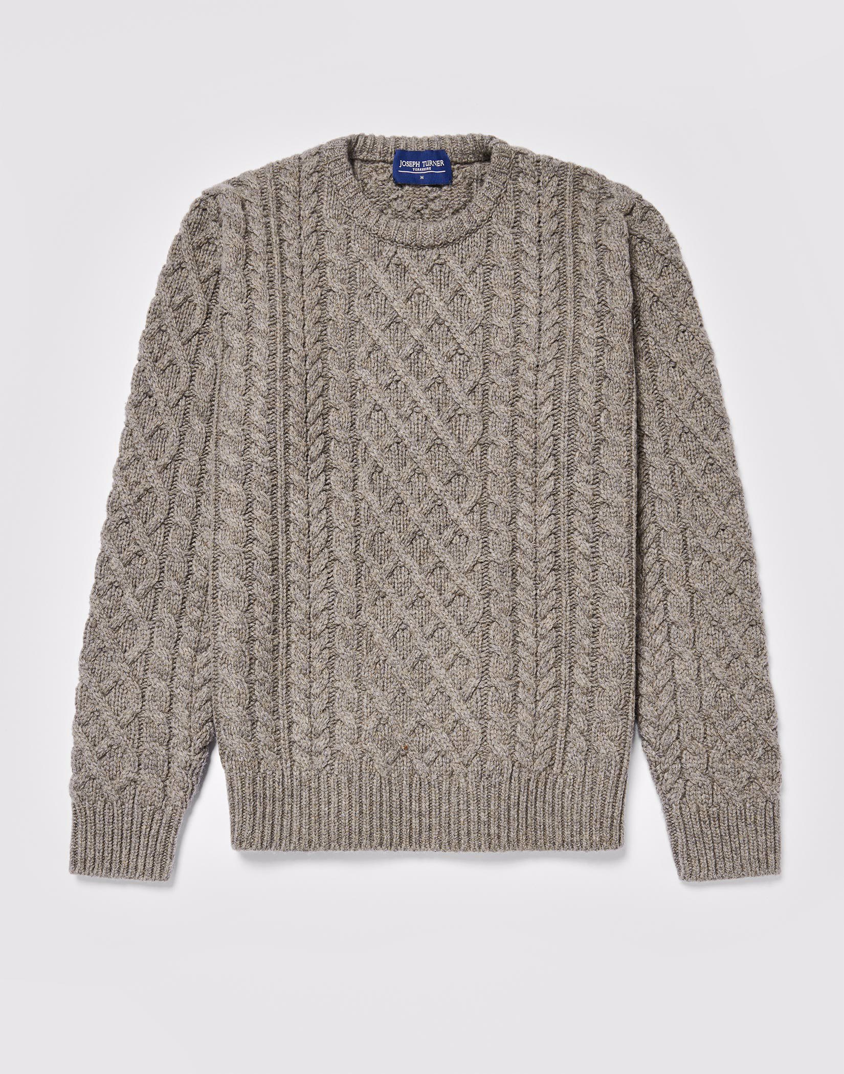 Joseph Turner Aran Crew Neck