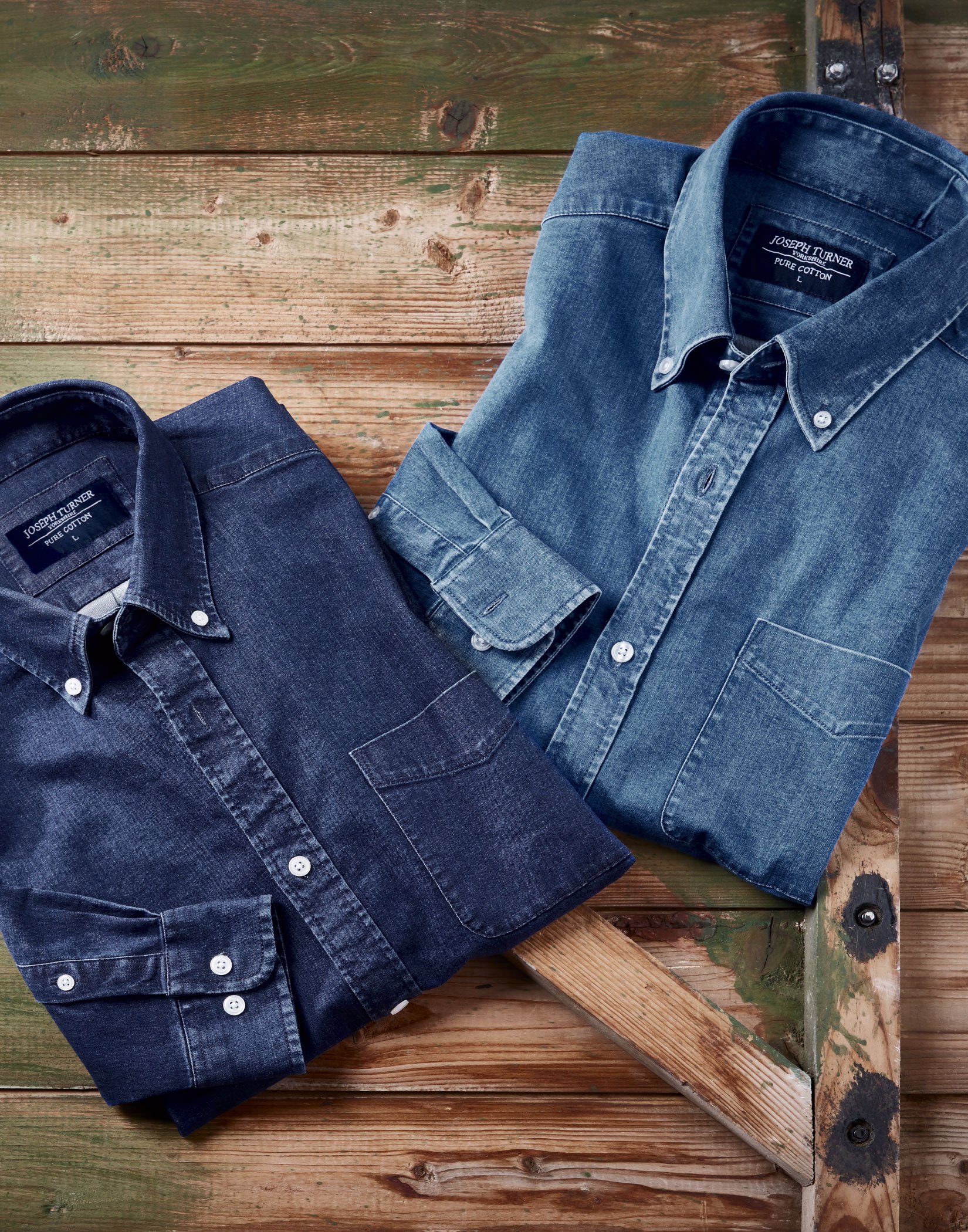 Denim Shirt Dark Blue