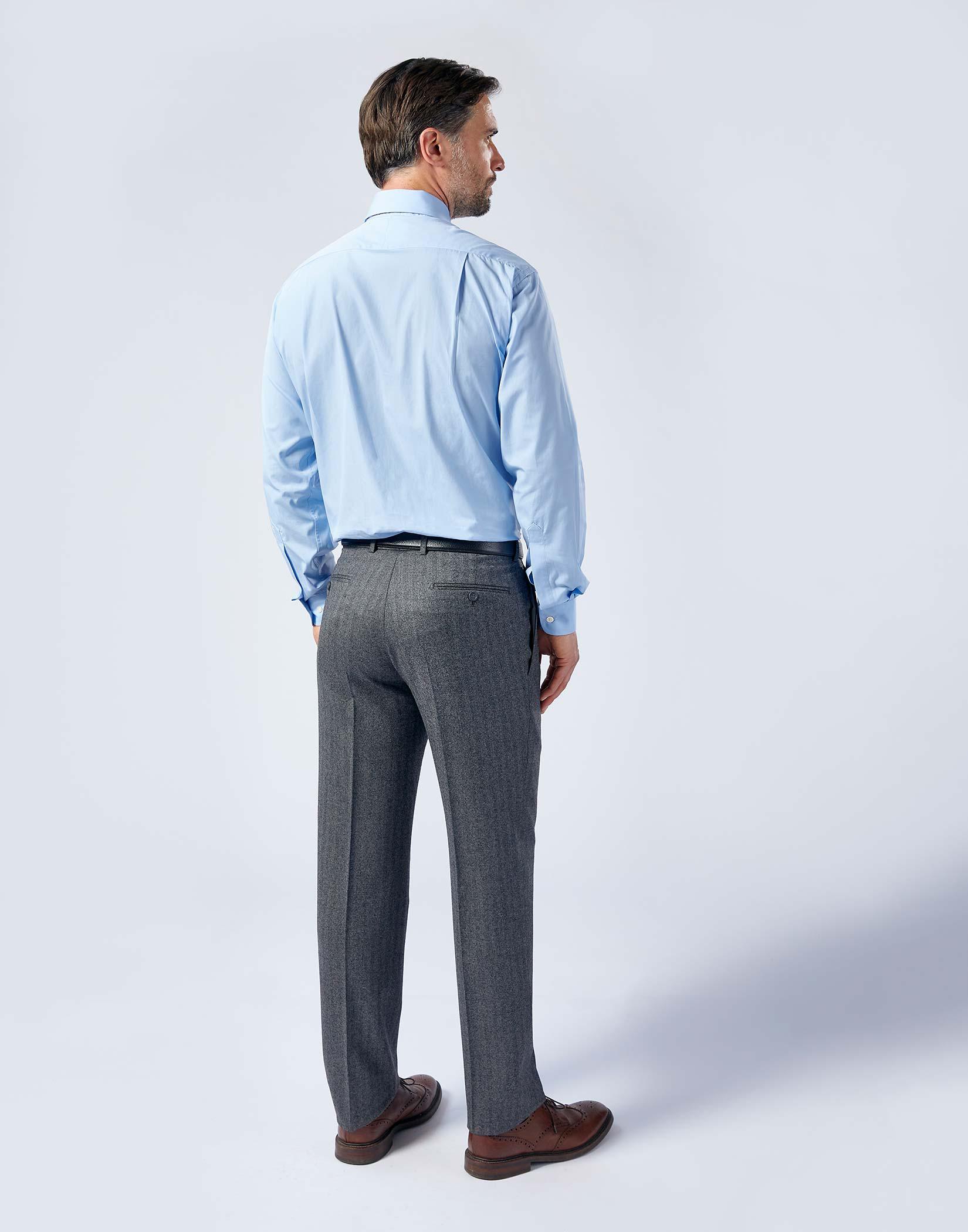 Buy Men Blue Regular Fit Formal Shirts Online  173029  Peter England