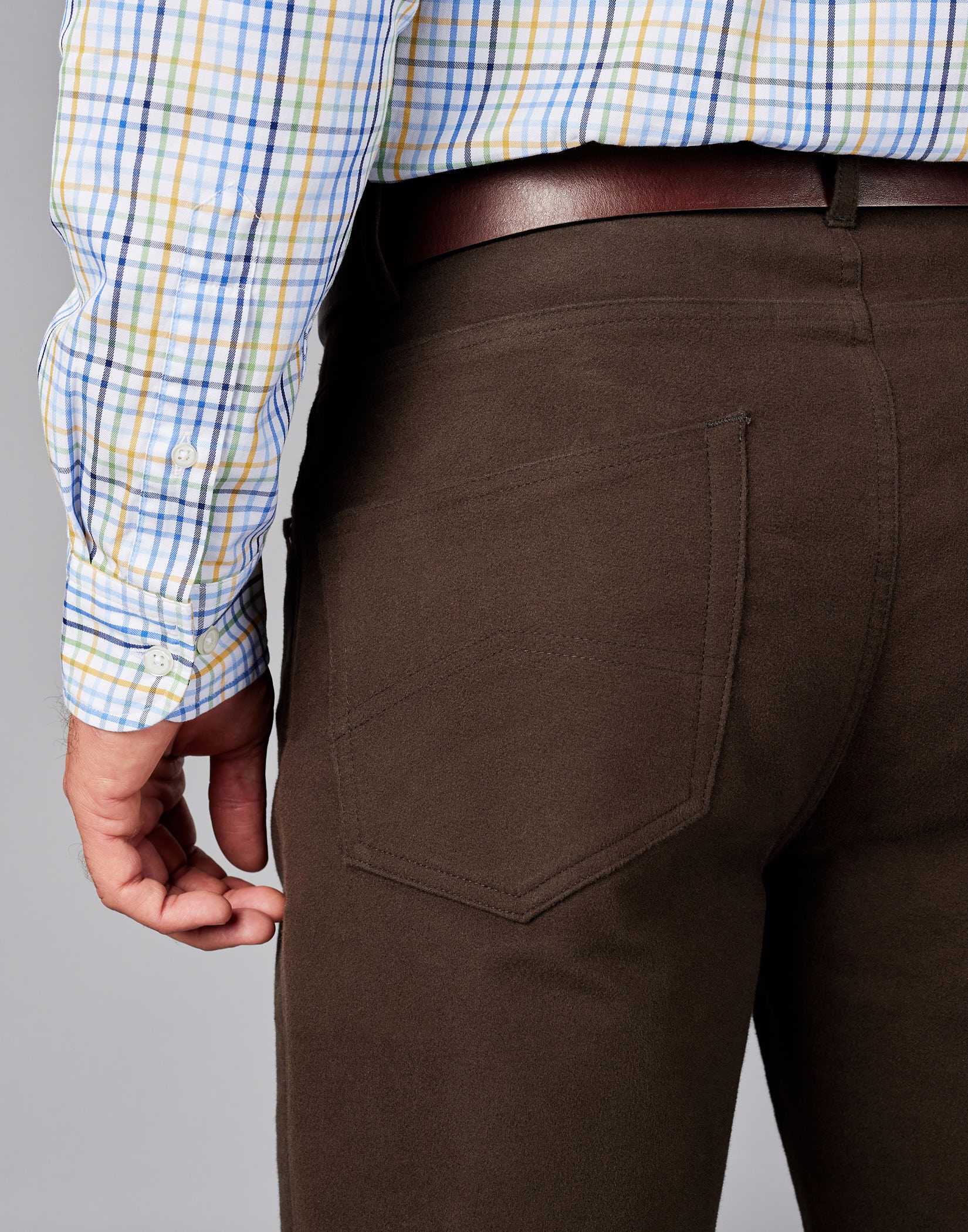 Moleskin Jeans Khaki