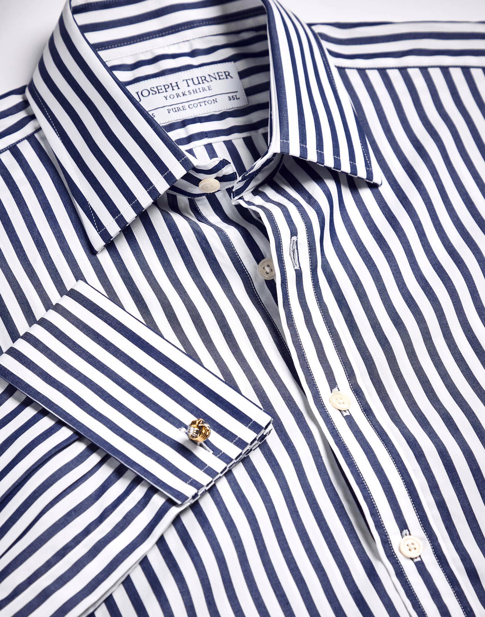 Womens Blue And White Striped Shirt | vlr.eng.br