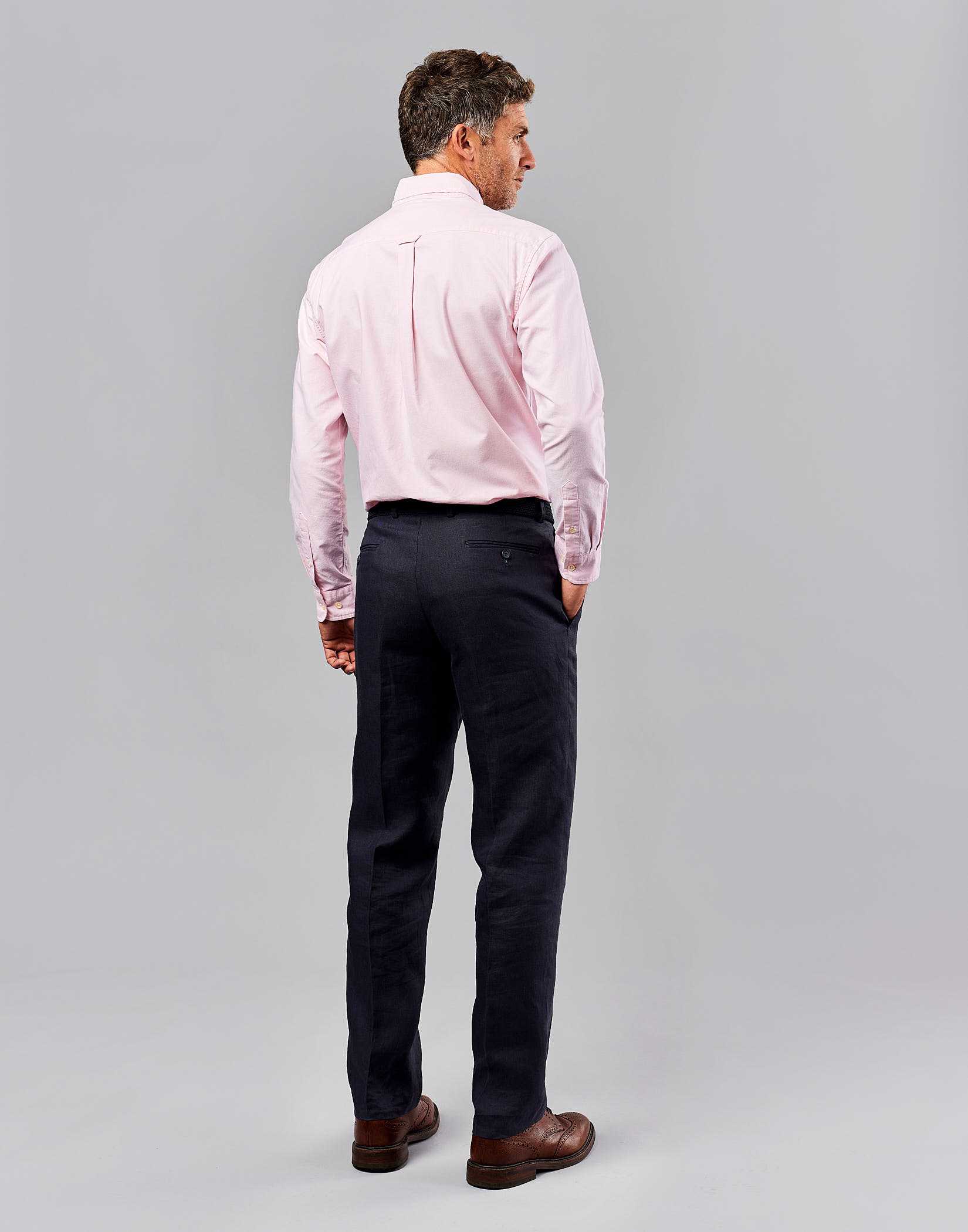 Mens Linen Suit Trousers  Shop online  SELECTED HOMME