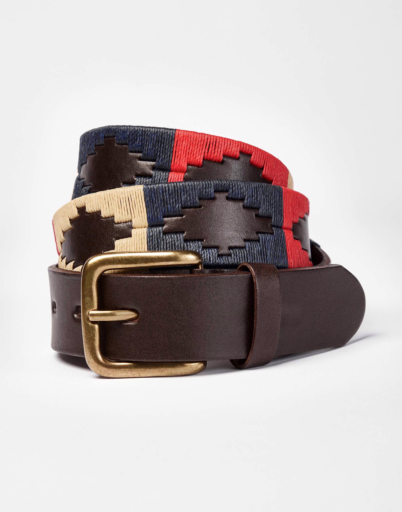 handmade pioneros argentinian polo belt