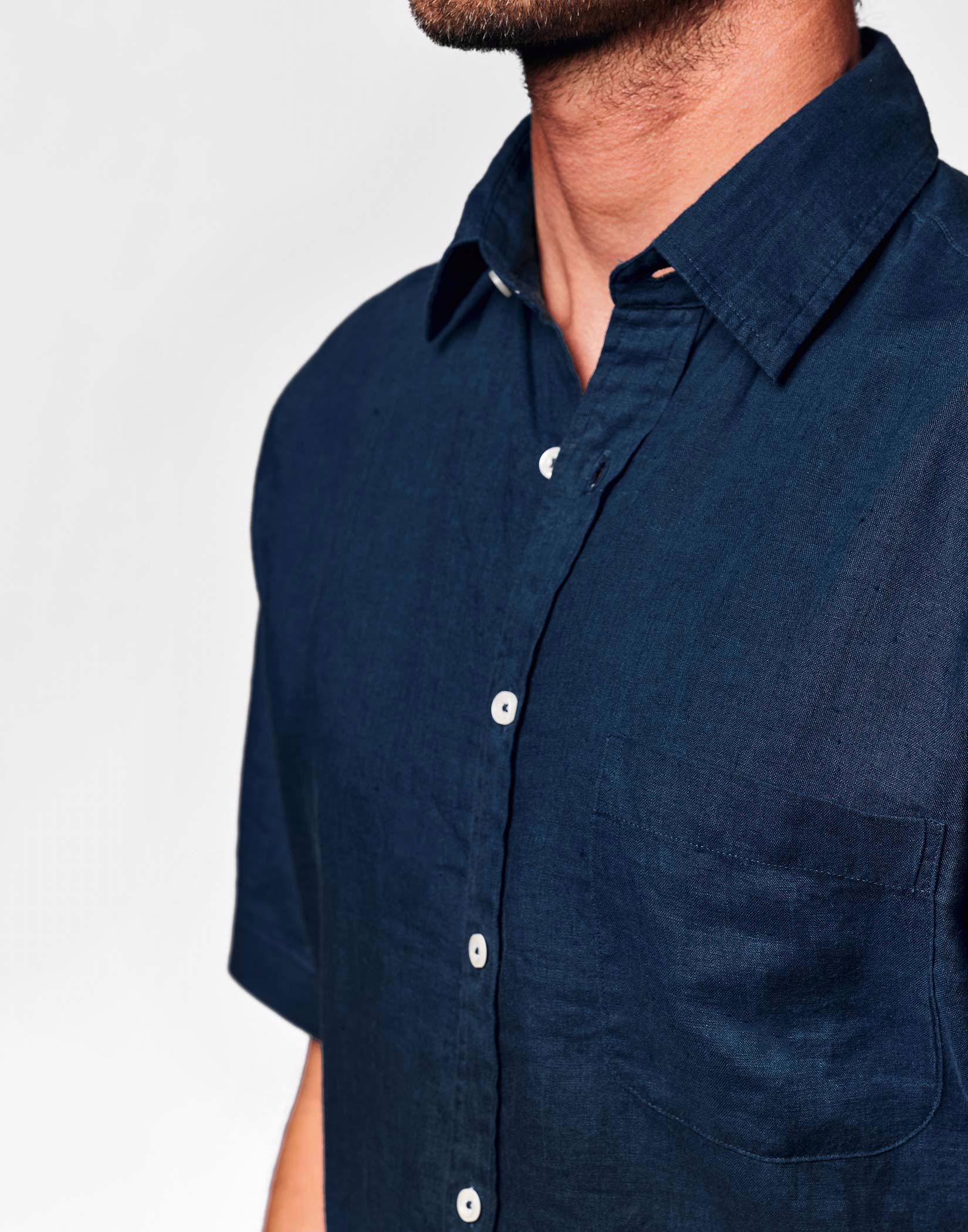 Joseph Turner Linen Shirt - Short Sleeve