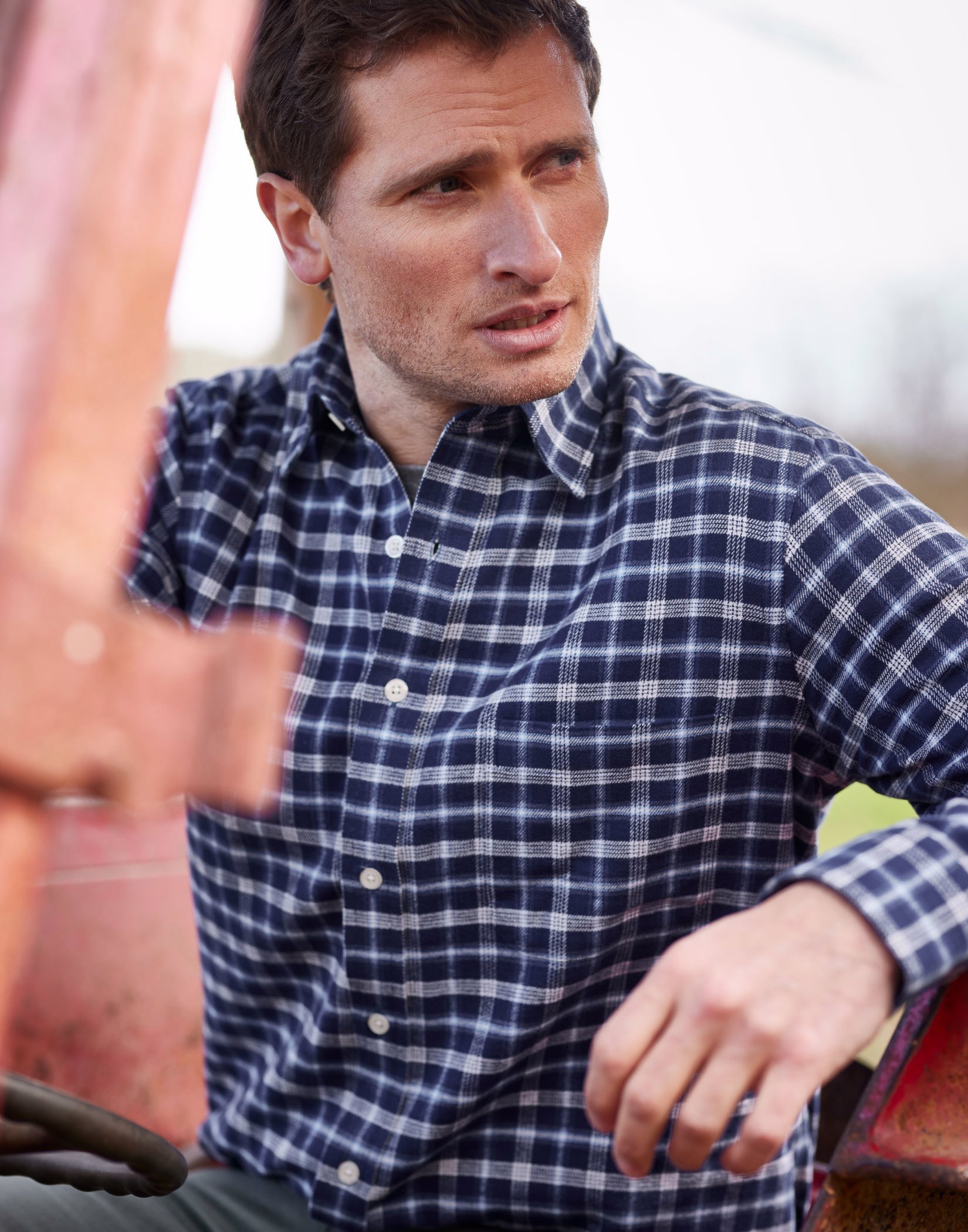 Alba: The Ultimate Check Shirt for Men