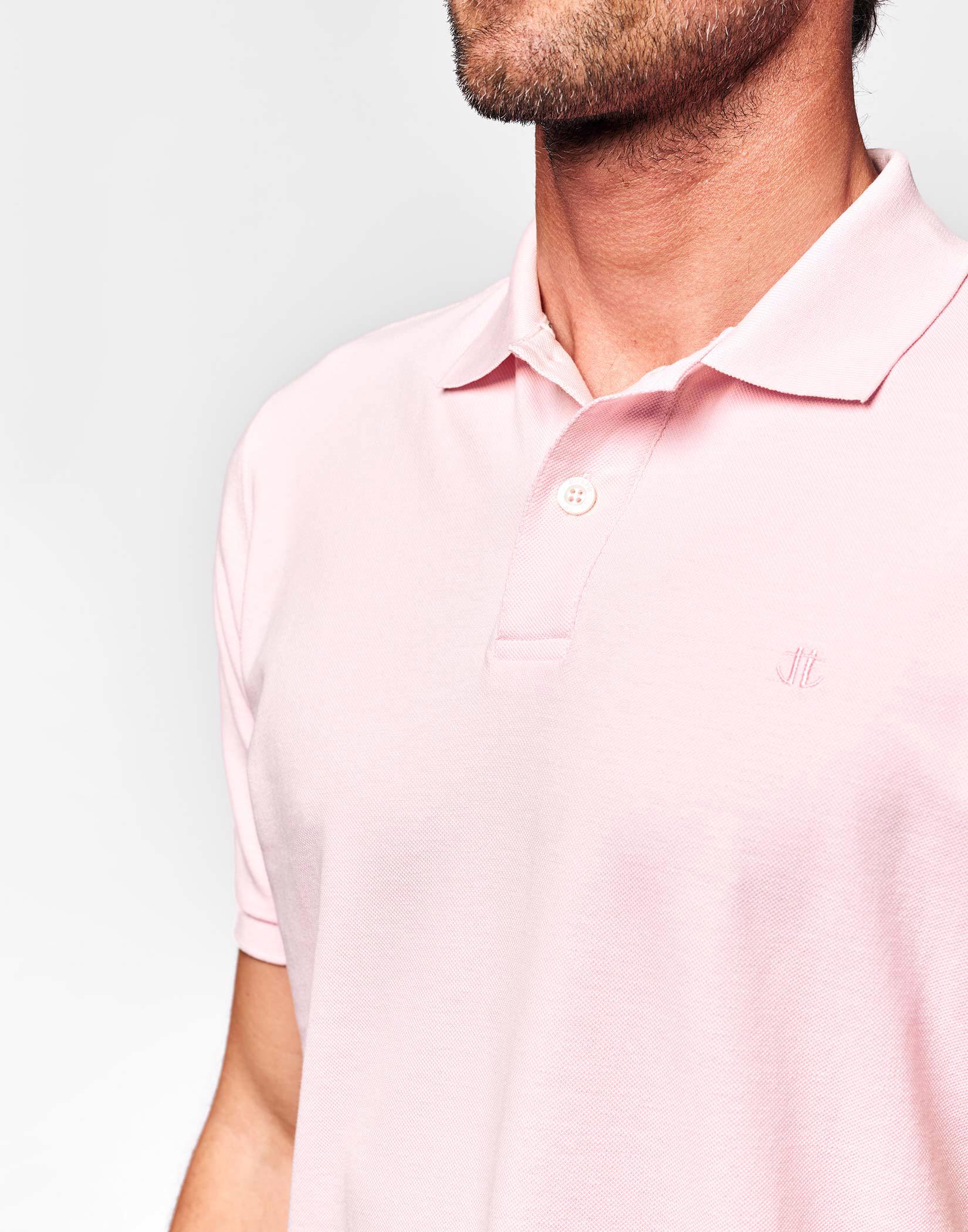 Polo Shirt Light Pink | vlr.eng.br