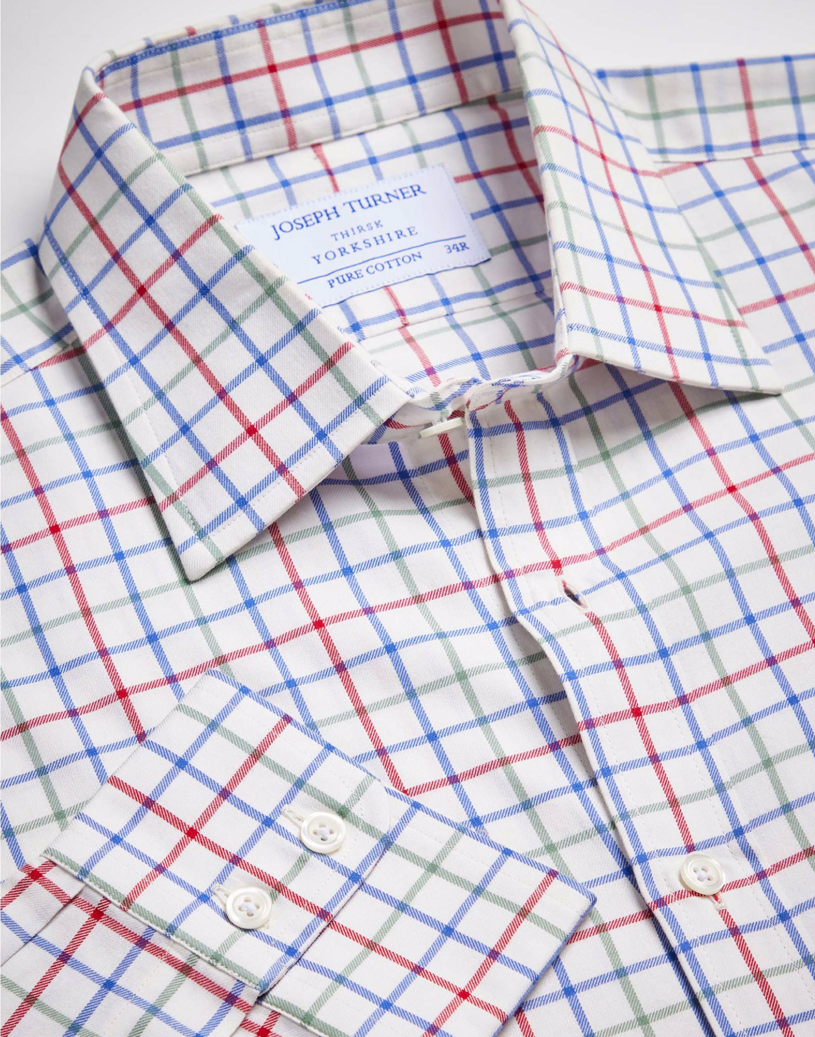 Red/Blue/Green Country Check Shirt