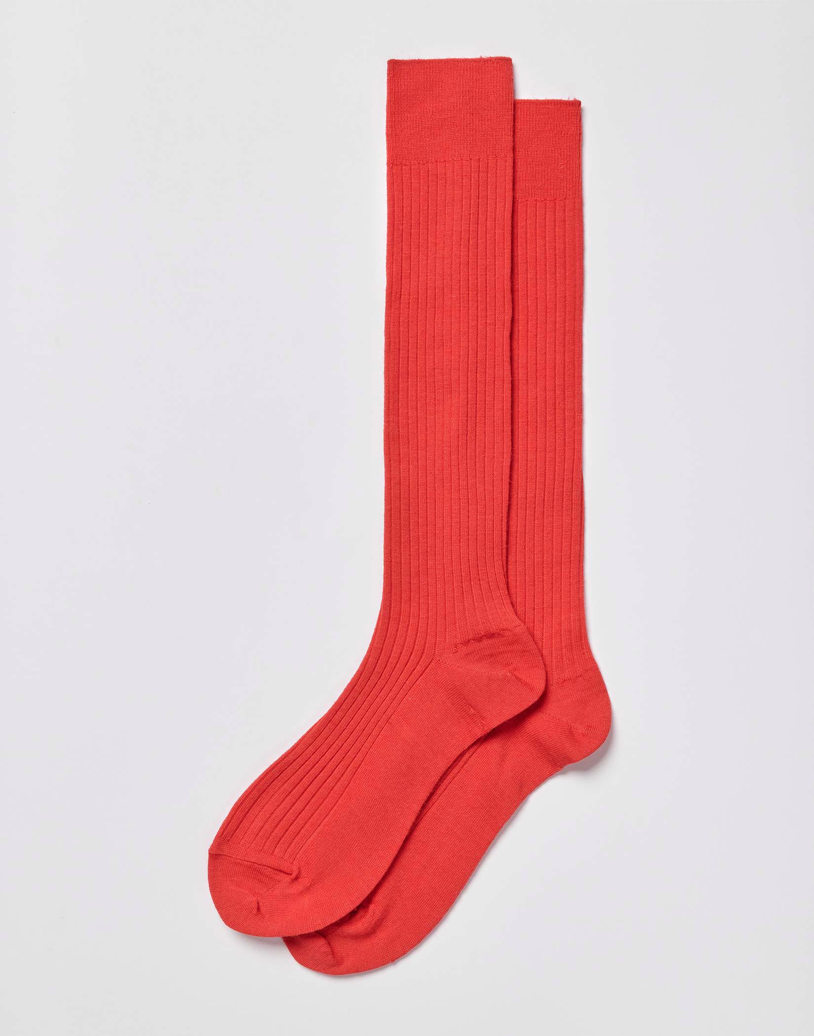 kreupel Vergissing redactioneel Classic Wool Half Hose Socks - Red