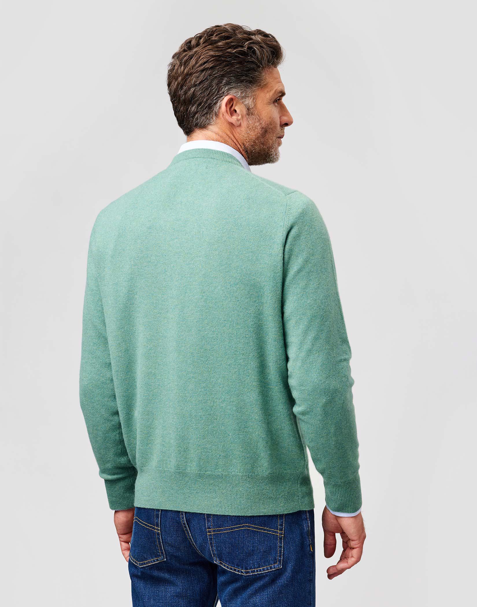 mens cashmere crew neck jumper