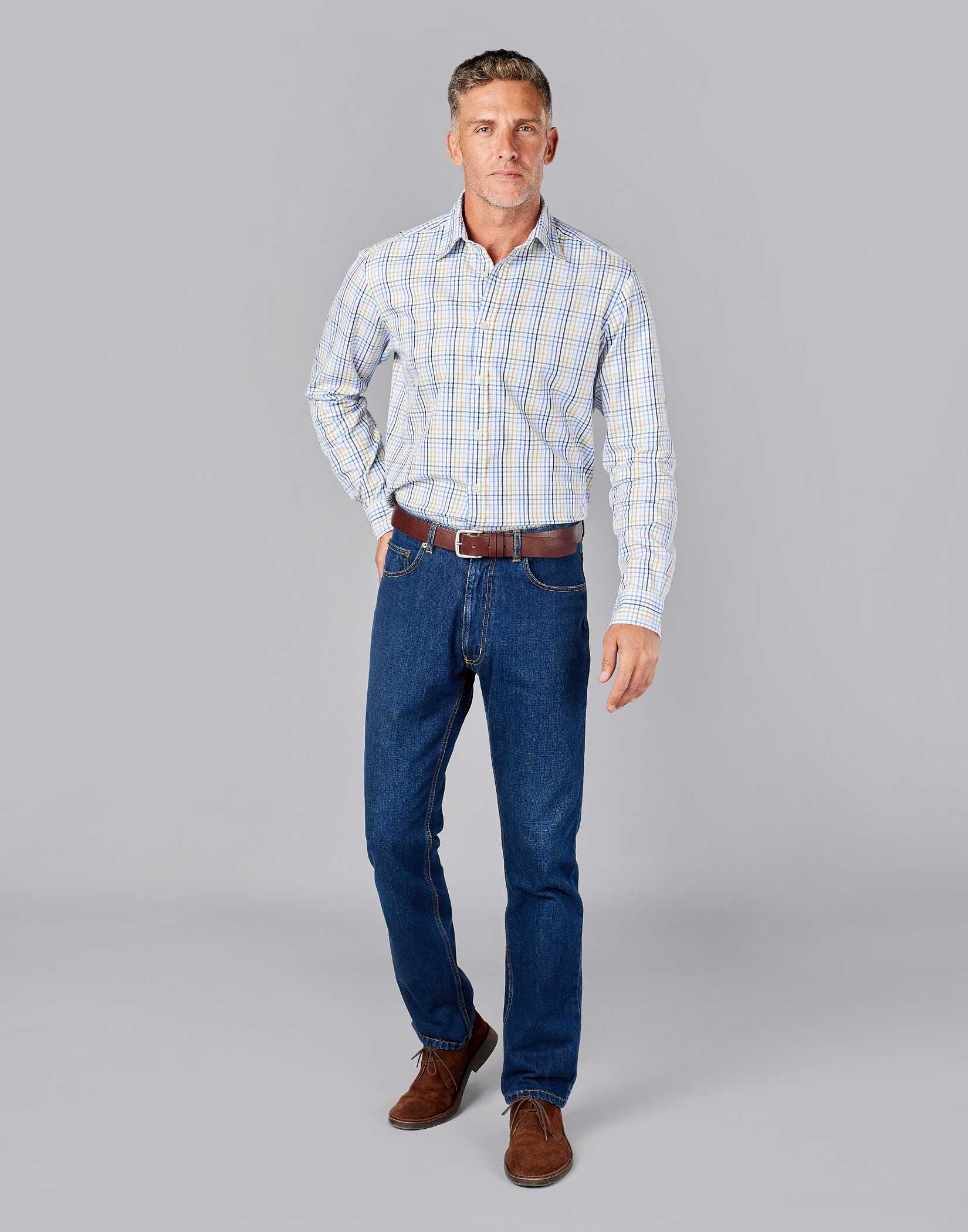 Slim Jeans - Dark denim blue - Men | H&M US-lmd.edu.vn