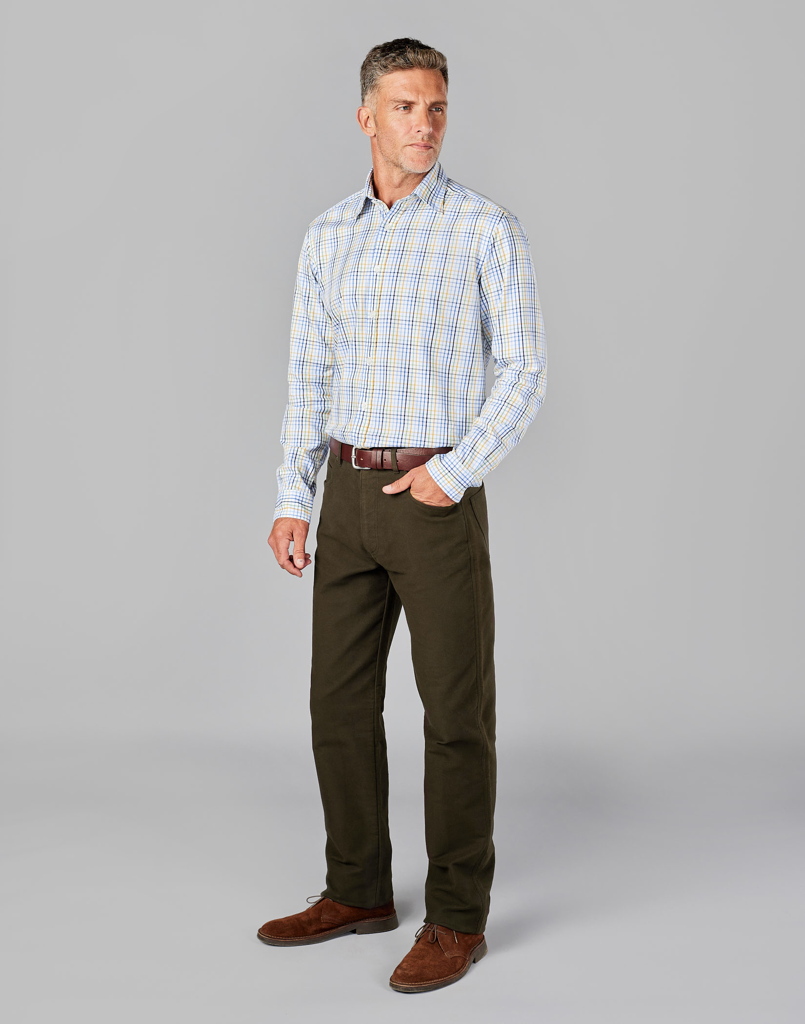 Long store khaki pants