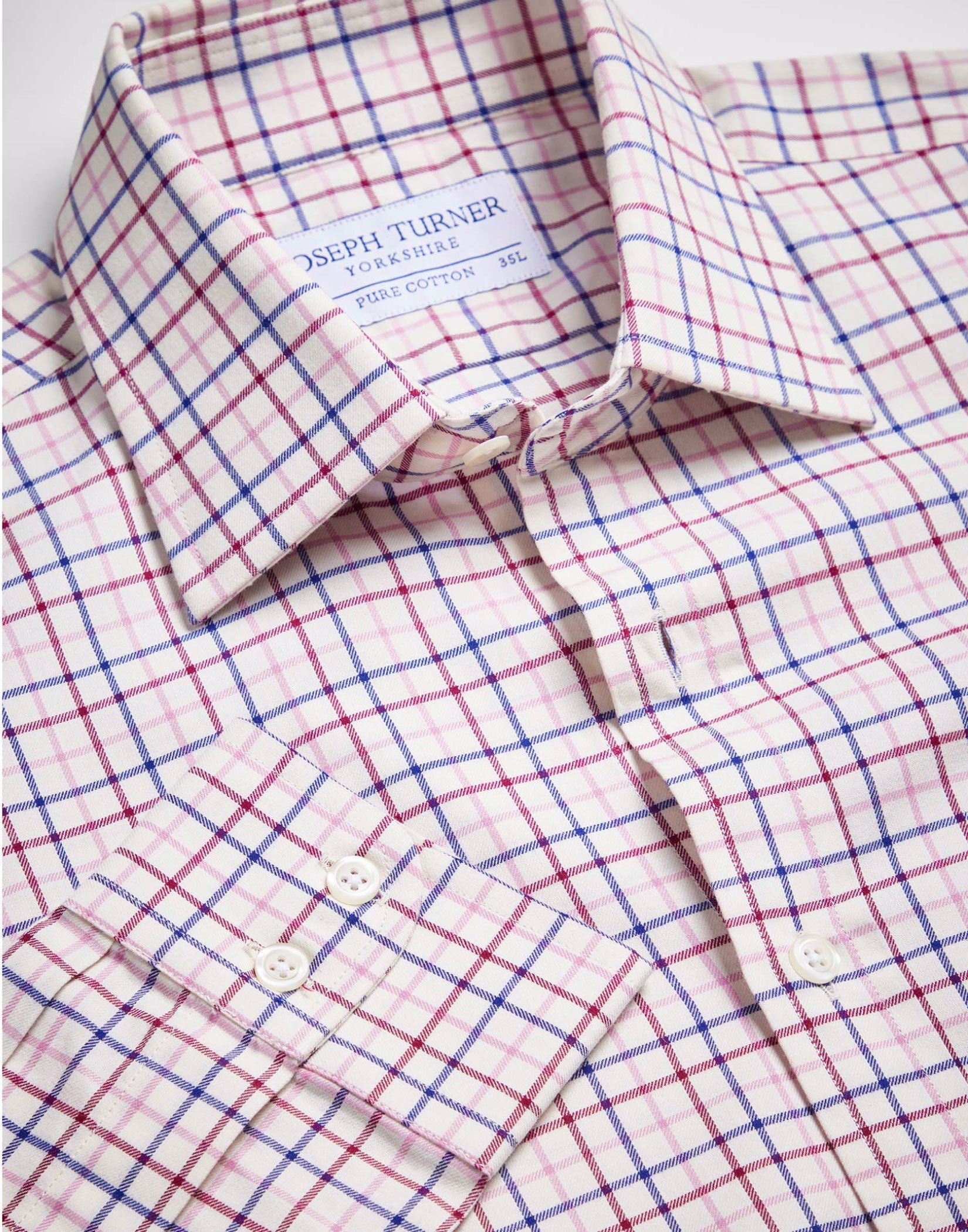 Men's Tattersall Check Country Shirts | Joseph Turner